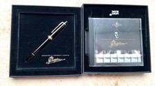 TOLLE GEBRAUCHTE! MONTBLANC Chopin Füllhalter, schwarz, M Goldfeder, Box, CD
