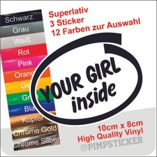 Car foil your girl indide JDM