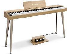 Donner DDP-60 E Piano Digitalpiano mit Ständer 88 Tasten 128 Stimmen 83 Rhythmen
