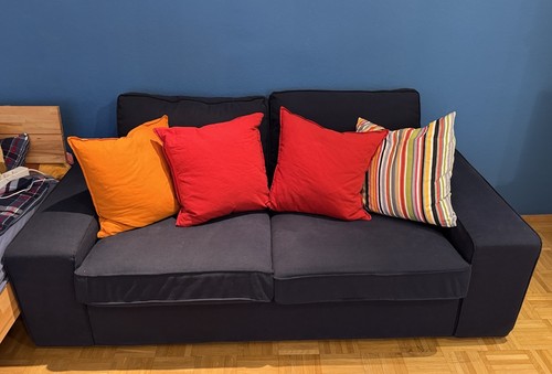 Sofa couch blau - -, 2