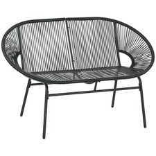 Polyrattan Sitzbank 2-Sitzer