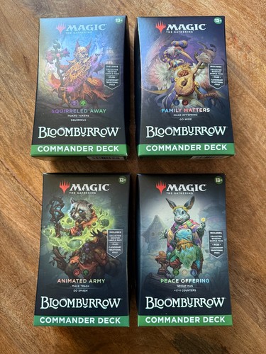 Bloomburrow commander deck - -,