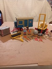 Playmobil Baustelle Bauwagen