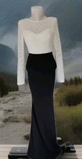 Kleid bodenlang schwarz - bodenlang,