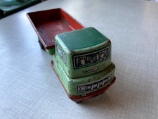 LKW (alt) - Kippladefläche - Vintage - Penny Toy - G.F. - Fischer - hellgrün/rot