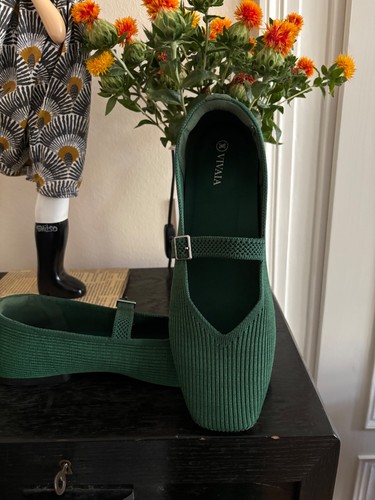Vivaia ballerina grün - 43,