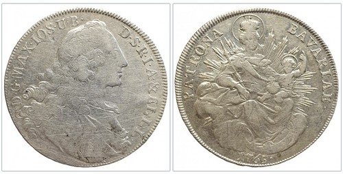 Bayern taler 1765 - 1,