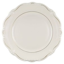 Speiseteller Rosenthal Pompadour Elfenbein Goldrand 3102