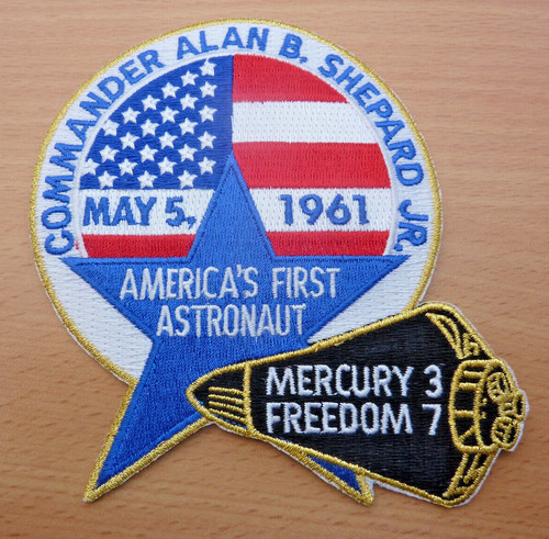 Nasa mercury freedom patch - 3,