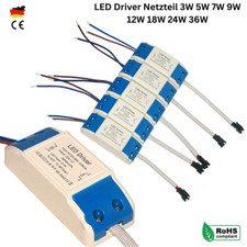 LED Driver Trafo Treiber Transformator Netzteil 3W 5W 7W 9W 12W 18W 24W 36W