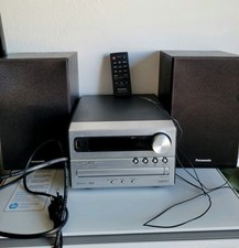 Panasonic Micro HiFi System SC-PM250 Silber | Stereoanlage mit Bluetooth 