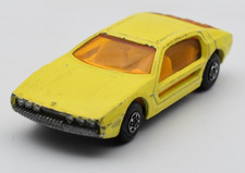 Matchbox Superfast MB20 Lamborghini Marzal gelb unlackierte Bdpl. England Lesney