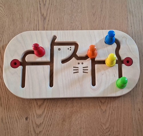 Kinder wandgaderobe mit bunten - kinder,
