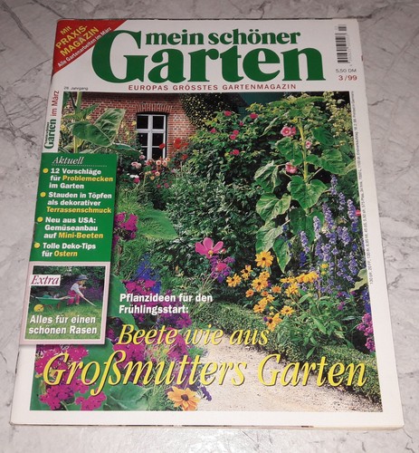 Mein schöner garten 1999 - garten, 3/1999