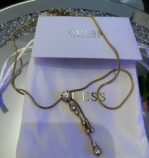 Guess Kette goldfarben mir Zirkona Steinchen