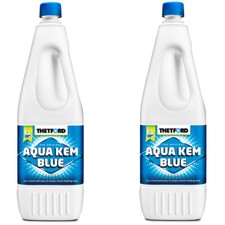 Thetford AQUA KEM BLUE Sanitärflüssigkeit  2 x 2 Liter WC Zusatz Camping