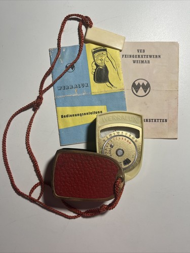 Werralux belichtungsmesser - belichtungsmesser, |