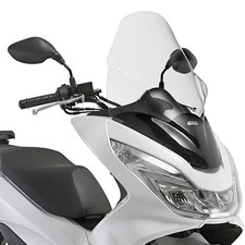GIVI Windschild transparent 630 x 435 mm H/B m. ABE für Honda PCX