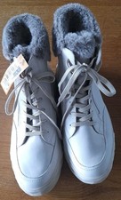 NEU Caprice Boots Stiefeletten Damenstiefel weiß Leder Gr. 40/6,5