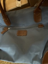 Shopper Tasche Damen Rieker Blau mit Braunen Akzent Gr. M