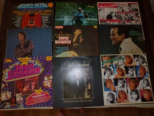 Amiga 9 schallplatten - lp,