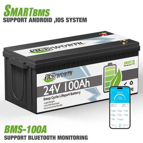 24v 100ah lifepo4 - lifepo4, akku