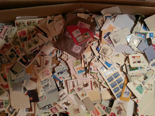 100 gramm briefmarken alle - 100,