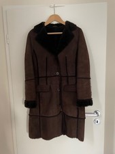 Lammfellmantel Gr. 42, braun, von Hugo Boss