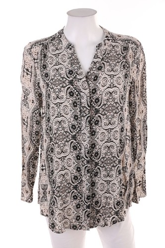 Zebra bluse schwarz - zebra,