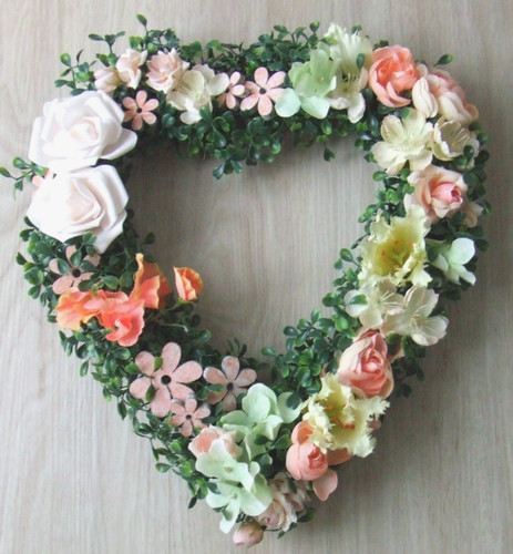 Türkranz mit seidenblüten - mit,