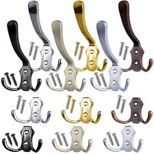 Kleiderhaken Garderobenhaken Huthaken Haken  Garderobe Wandhaken matt METALL NEU