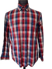 CAMEL ACTIVE REGULAR FIT Herren Hemd Langarmhemd Langarm KW L blau rot grau kari