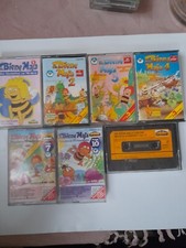 MC Heidi 1, 2, 3,4,7,10 und 14 Biene Maja Konvolut Hörspiel Kassetten POLY Karus