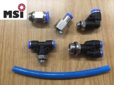 Pneumatik Steckverschraubung Druckluft wie IQS/Festo Druckluft Winkel T Y L 