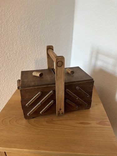 Nähkästchen nähkorb antik - nähkästchen,