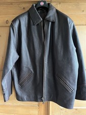 Route 66 Lederjacke Gr. L, Braun Neu Ohne Etikett… Ungetragen