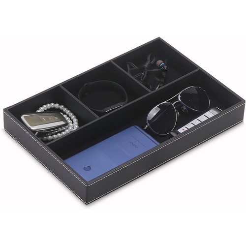 Valet tablett leder - valet,