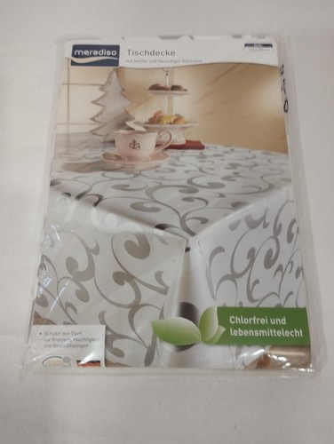 Tischdecke 130x160 weiß - tischdecke,, cm,