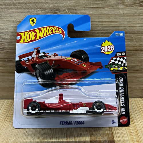 Hot wheels ferrari f2004 - ferrari,