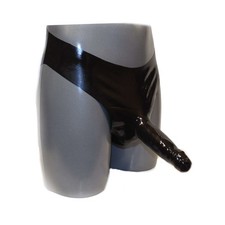 Latex String/Slip Penisschaft