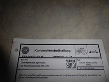 Kundendienstmitteilung Allradvorderachse APL 1351 Steyr 8060 a bis 8080 a