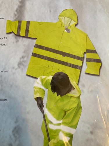 Top regenjacke reflektoren - regenjacke, m.