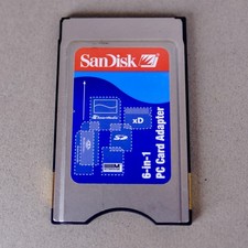 SanDisk 4-in-1 SDDR-65 PC Karten Adapter für SD/SM/MS & MMC, getestet und funktionsfähig