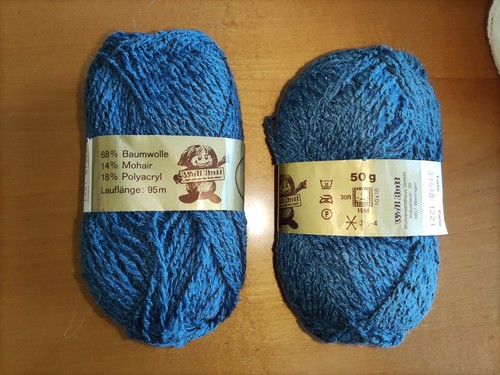 Wolle blau strick - wolle,,