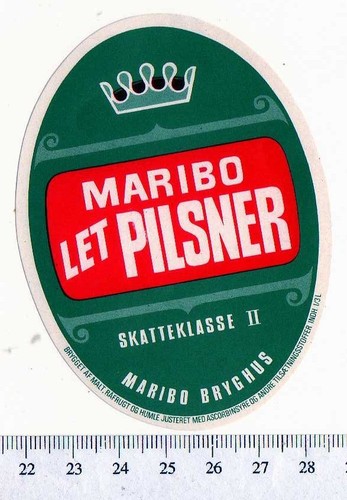 Dänisches bieretikett - dänisches,