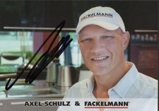 Autogramm - Axel Schulz (Boxen)