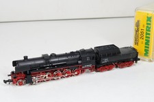 Minitrix N 2051 Dampflok BR 52 2869 der DB gealtert/gesuppert - TOP + OVP