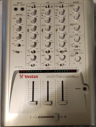 Vestax pcv 180 mixer analog - pcv-180, dj-mixer
