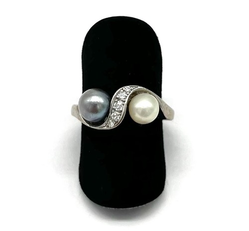 585 14kt gold ring perlen - 14kt, ring,