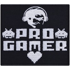 Zocker Aufnäher: PRO GAMER